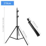210cm Selfie Ring Light Portable Tripod