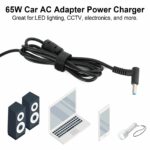 65w Hp Laptop Car Charger 4.5x3.0mm 19.5v 3.33a Blue Pin With Usb Port - Image 3