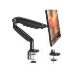 Xtriek-me Ht-20 Heavy Duty Adjustable Desk Mount Single Monitor Arm Bl - Image 3