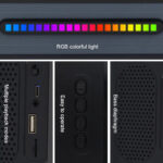 Kisonli Wireless Bluetooth Longbar Speaker Led-916 - Image 4
