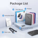 Orico 25pw1-u3 2.5 Inch Usb 3.0 Micro-b Hard Drive Enclosure - Image 4