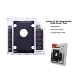 Universal Sata 3.0 2nd Hdd Caddy 9.5mm For Laptop - Image 4