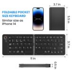 B023 11 Inch Foldable & Rechargeable