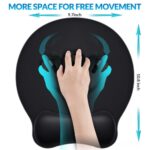 H08 Gel Mouse Pad With Wrist Pad - Image 4