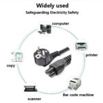 Imported Power Cable For Laptop 1.5m