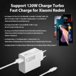 Xiaomi 120w Eu Plug Qc3.0 Fast
