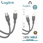 Logilink Type C To Lightning Silicone Fast Charging Data Cable 1m (1 Y - Image 4
