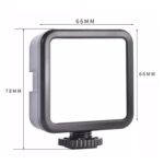 Ay-49 Video Making Kit Vlogging Tripod Triple Band Light - Image 4