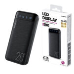 Remax Wk Power Bank 20000mah Wp-163 Black - Image 4
