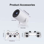Speed-x Hy300 Pro 280 Ansi 20000+ Game Console Android 11.0 4k Mini Pr - Image 4