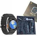 Ultra V2 New Fashion 2.2 Large Screen With 4 Straps Smart Watch With W - Image 4