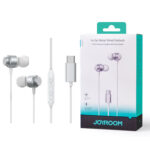 Joyroom-ec06 Type-c Series In-ear Metal Wired Earbuds Black - Image 4