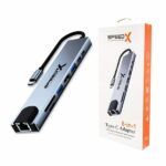 Speedx (sp-tc801) 8 In 1 Multi-port Type C 4k Hdmi Usb 3.0 Converter G - Image 4