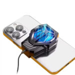 S-72 Portable Mobile Phone Quiet Cooling Fan Heat Diffuser Radiator W - Image 4