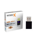 Speedx Alfa W107 (2-in-1) Wifi + Bluetooth 5.3 Usb Adapter 300mbps Plu - Image 4