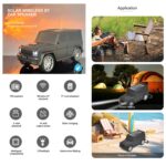 Kisonli B2 10w Solor Charging Fm Modern Car Wireless Portable Bluetoot - Image 4