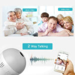 Wifi Flexible Light Bulb Camera 1080p Hd Wireless 360 Degree Panoramic - Image 4