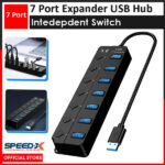 Speedx Sp-uhs307 7-port Expander Usb 3.0
