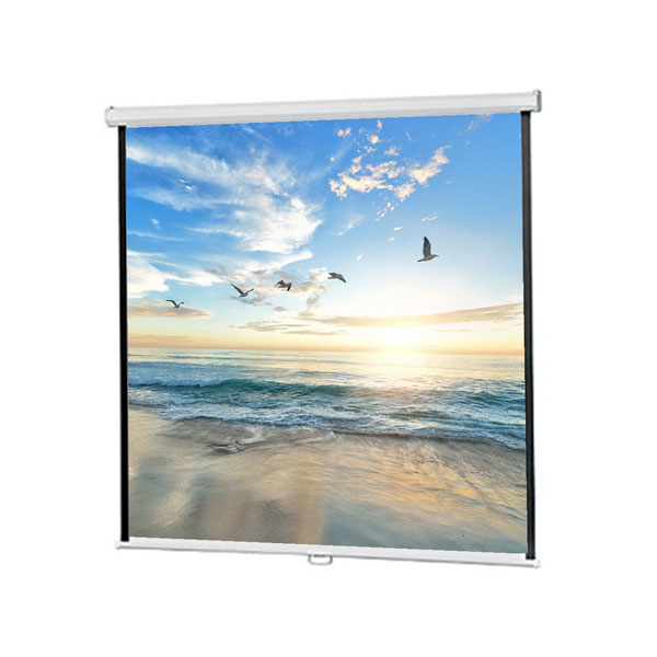 48e5b140661775649975 Projector Screen 72 Inch Manual 6x6 Feet 1:1mw Speed-x (fine Quality) - Image 1
