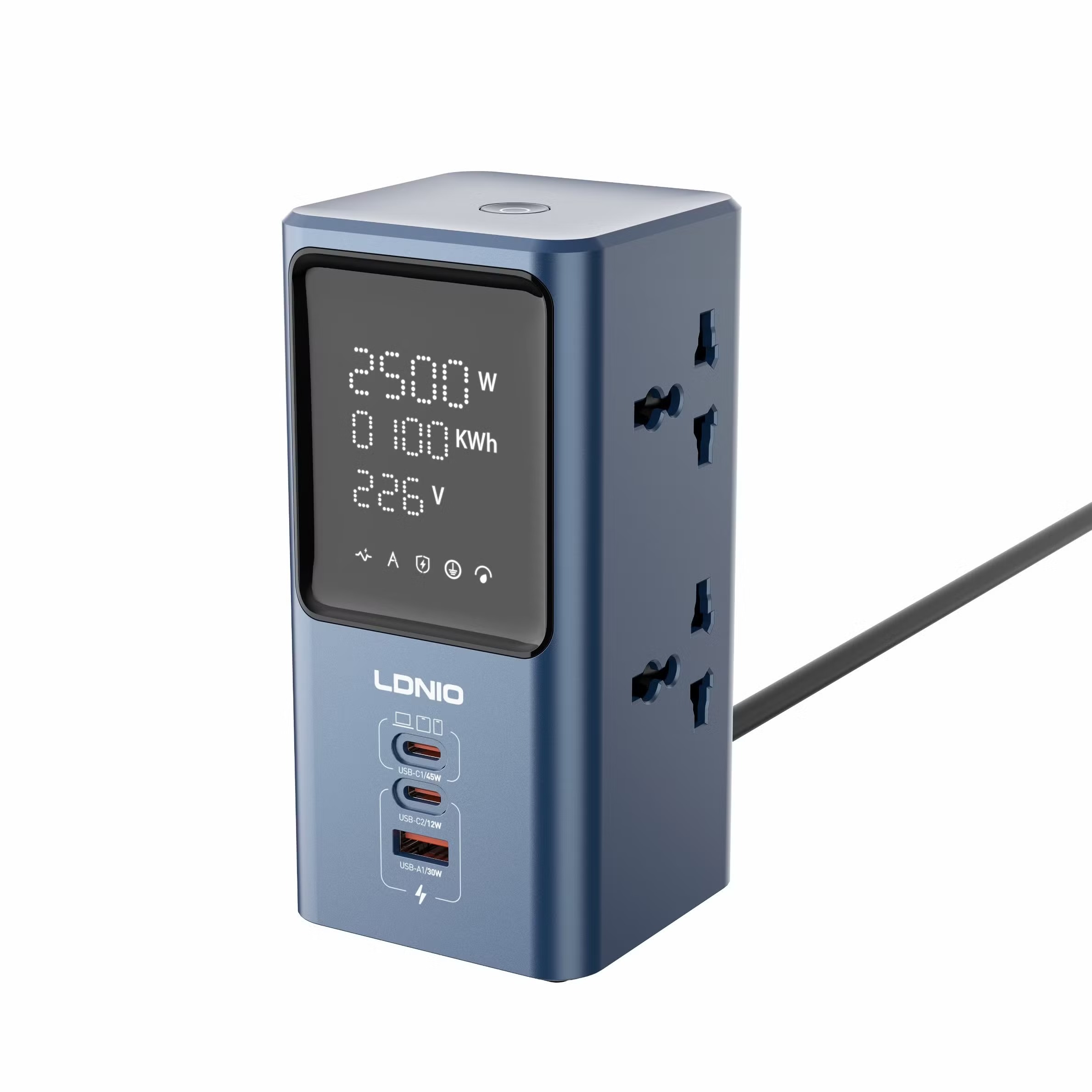 4u657681766737141 Ldnio Sc2 7-in-1 Power Extension With