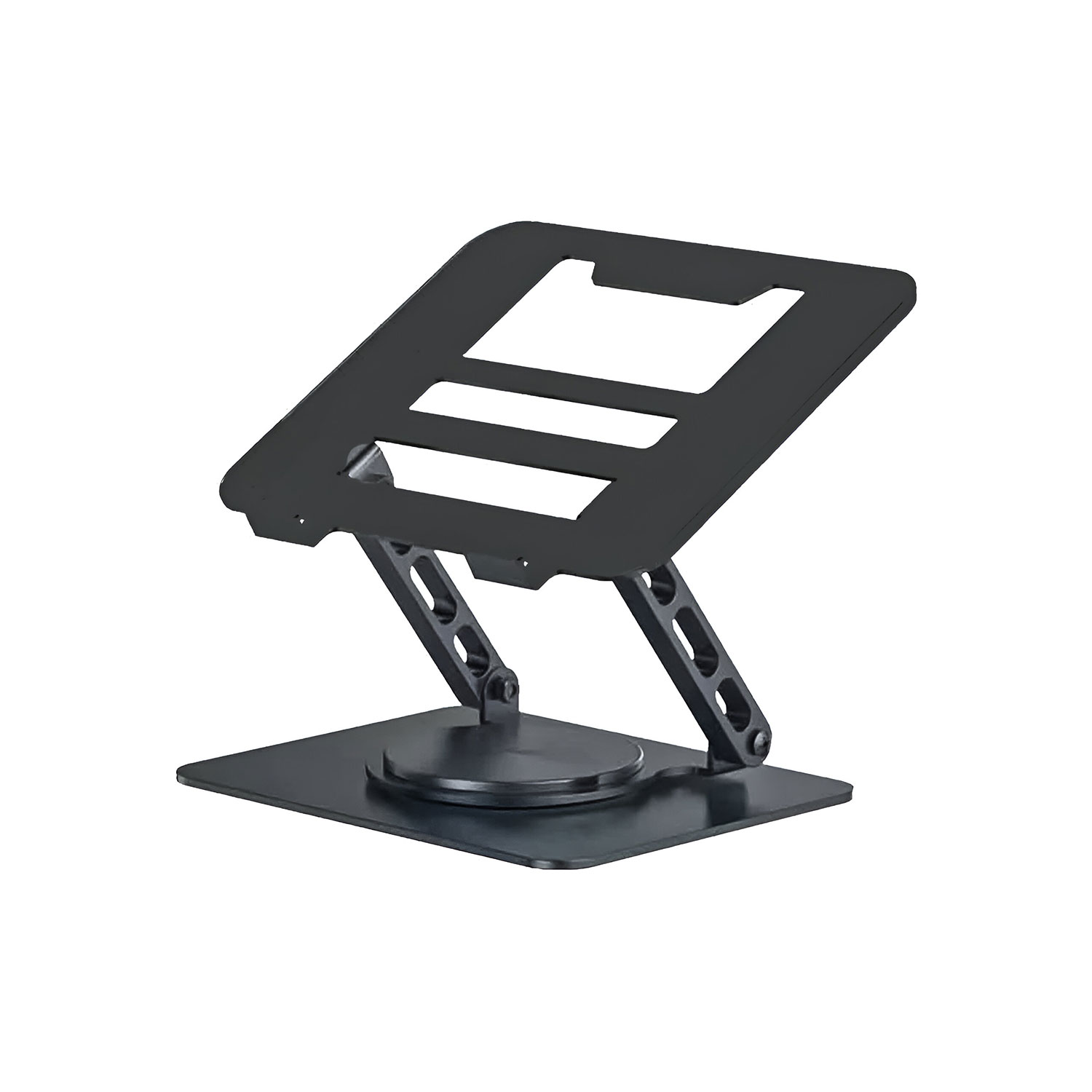 5ca4748f471775481247 Laptop Stand 360 Degree Rotating Adjustable Portable Foldable 15 Inch - Image 1