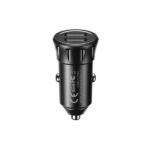 Remax Car Charger Vanguard Series 2usb 2.4a Black Moq:92 (rcc236)