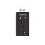 Usb Sound Card 7.1 Black