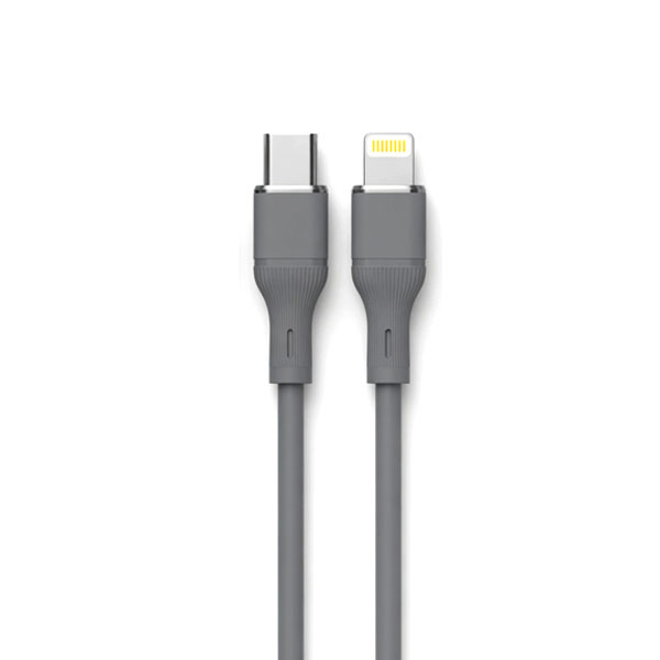bb76172d091776412512 Logilink Type C To Lightning Silicone Fast Charging Data Cable 1m (1 Y - Image 1