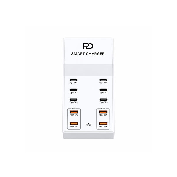 ce52f6091f1776767035 T8+ Smart Intelligence Usb-c 10-port Charger 72w Total Output For Mult - Image 1
