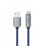 Logilink Usb To Lightning Nylon Fast Charging Data Cable With Light 1m