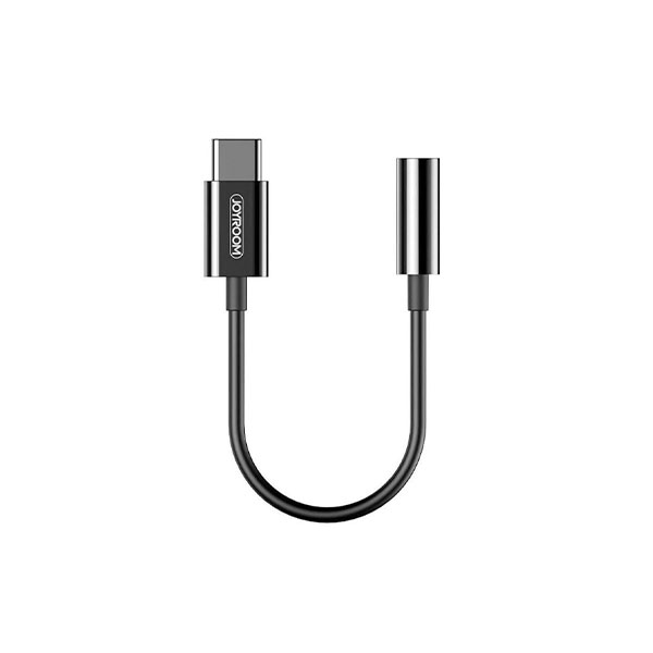 e9a041c34b1776685730 Joyroom Sh-c1 Type-c To 3.5mm Audio Conversion Cable Digital Black - Image 1