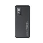 Aspor A301 4 In 1 Power Bank 20000mah With Lcd Digital Display