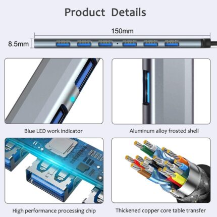 Speed-x 7 Port 2 In 1