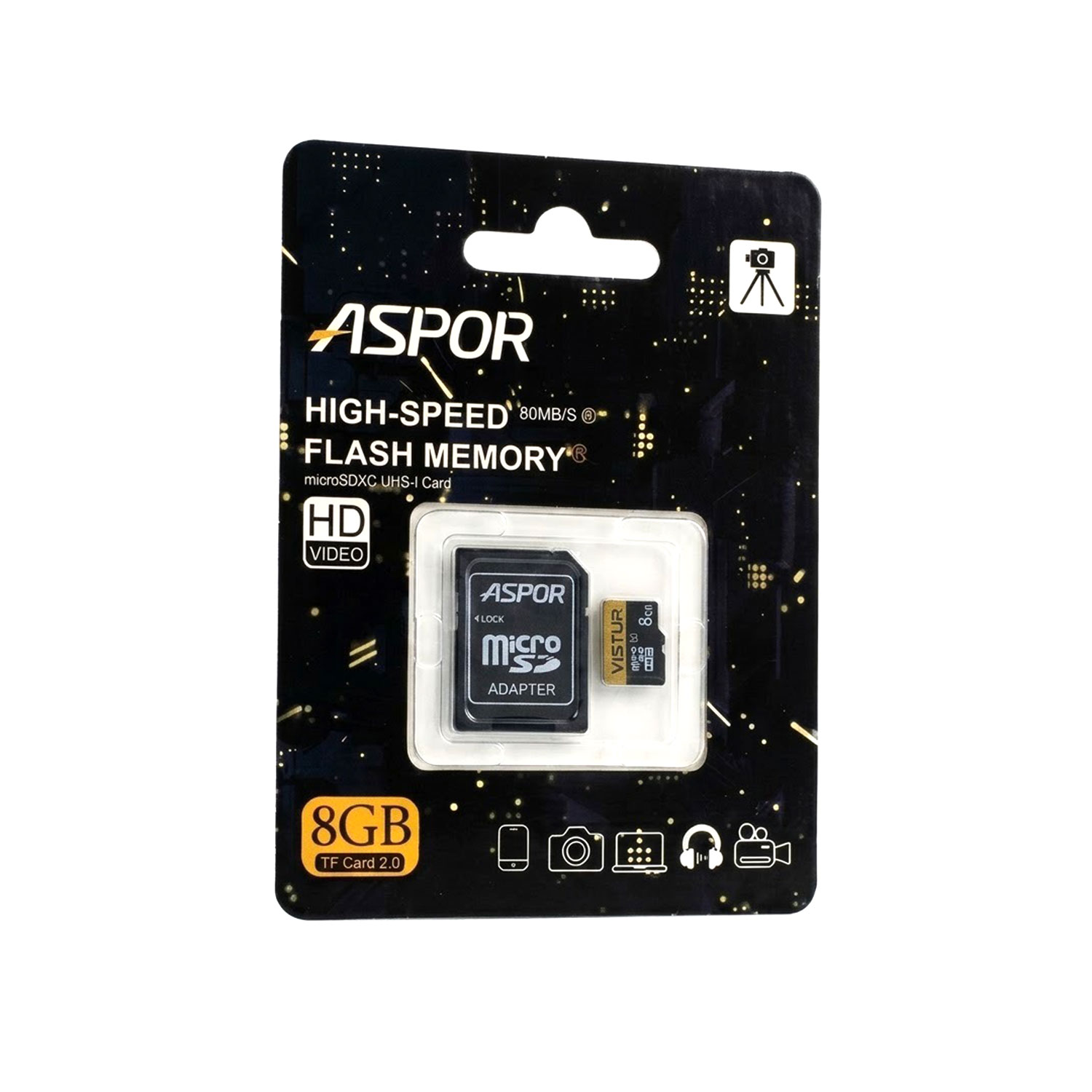 b87d6dc1541792752575 Aspor Memory Card 8gb